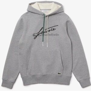 Lacoste Gray Hoodie Sweater for Men